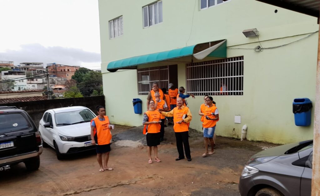 6ª Ação Evangelística da CIIB em 2024 Casa de Oração em Rio Marinho de Cariacica ES.