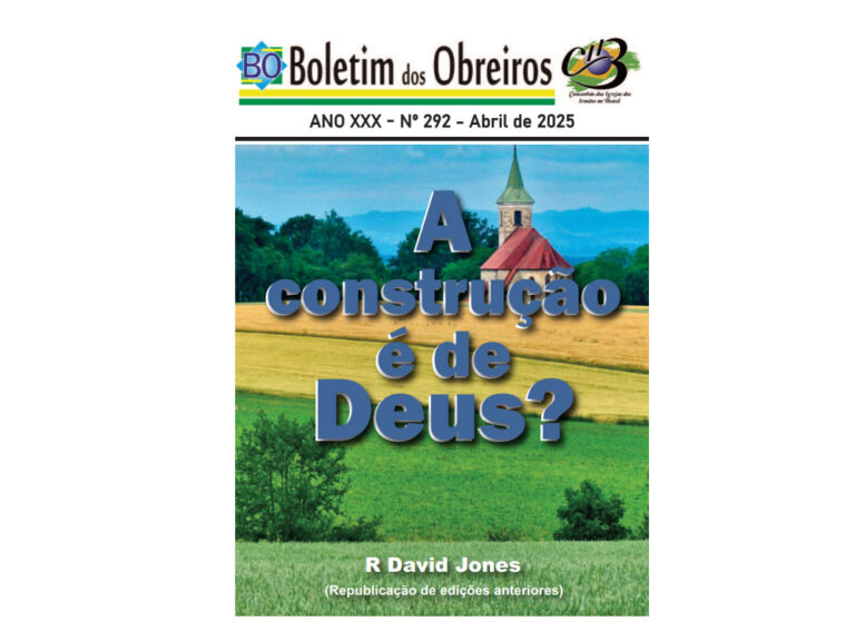 Boletim dos Obreiros abril 2025