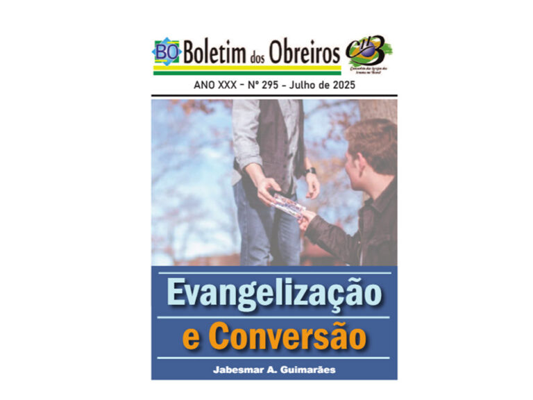 Boletim dos Obreiros julho 2025
