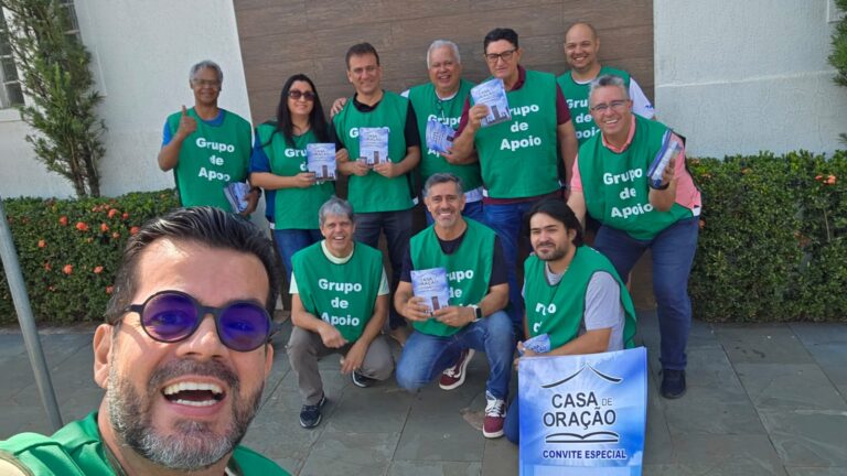 Ação Evangelística Núcleo CIIB Triângulo Mineiro-MG em Uberlândia MG 64 anos CO Rua Marciano de Ávila