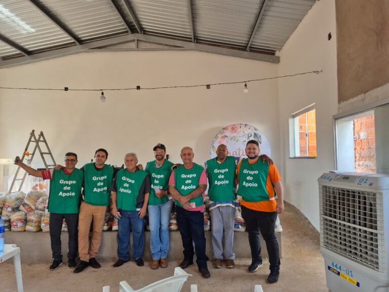 Nucleo CIIB Triangulo Mineiro participou com os irmãos da CO Novo Tempo 2, em Ituiutaba MG, de uma ação evangelística