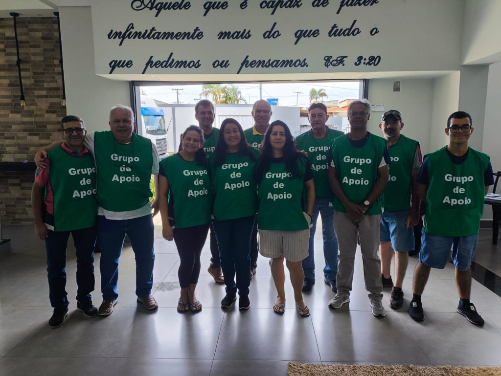 Ação Evangelística Núcleo CIIB Triângulo Mineiro-MG em Uberlândia MG Jardim das Palmeiras