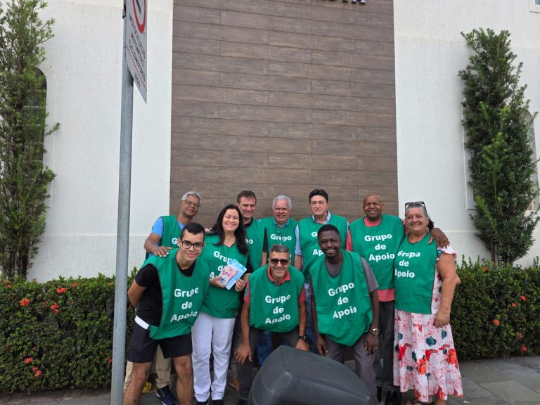 Ação Evangelística Núcleo CIIB Triângulo Mineiro-MG em Uberlândia MG 64 anos CO Rua Marciano de Ávila 06/12