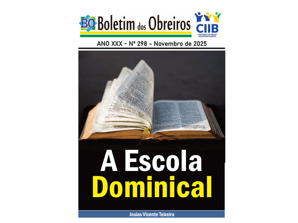 Boletim dos Obreiros novembro 2025