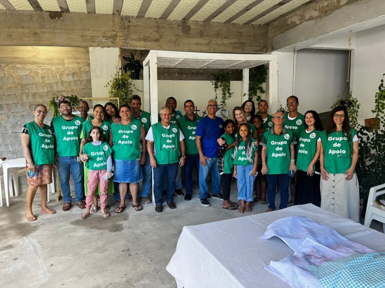 Ação Evangelística do Núcleo CIIB com a CO em Tabuazeiro Vitória – ES.