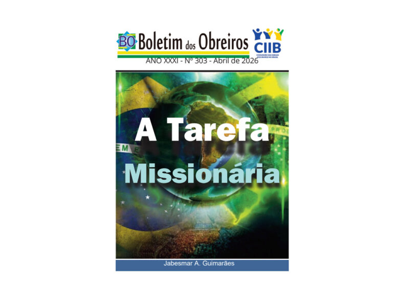 Boletim dos Obreiros abril 2026